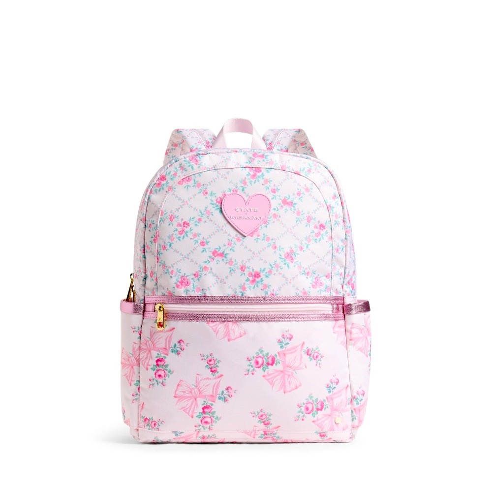 LOVESHACKFANCY STATE BACKPACK ROSA BEAUX - Picture 3 of 7